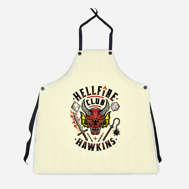 Hellfire Club-unisex kitchen apron-Olipop