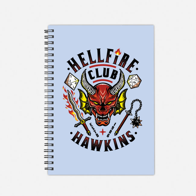 Hellfire Club-none dot grid notebook-Olipop