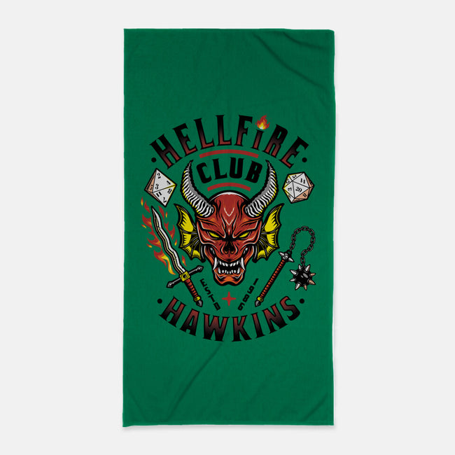 Hellfire Club-none beach towel-Olipop