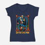 Enter The Park-womens v-neck tee-daobiwan
