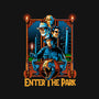 Enter The Park-womens v-neck tee-daobiwan