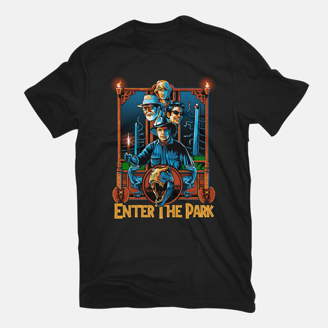 Enter The Park-womens basic tee-daobiwan