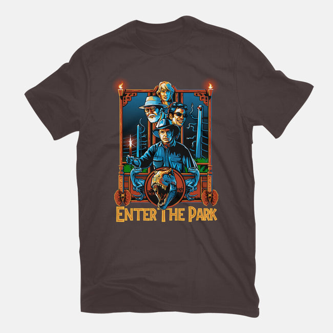 Enter The Park-womens basic tee-daobiwan