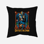 Enter The Park-none removable cover w insert throw pillow-daobiwan