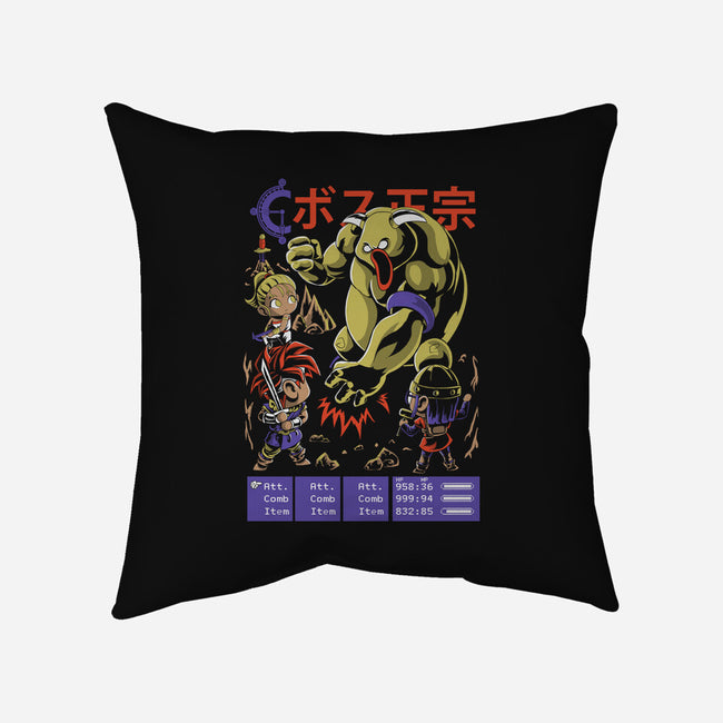 Boss Masa-none removable cover w insert throw pillow-Nihon Bunka