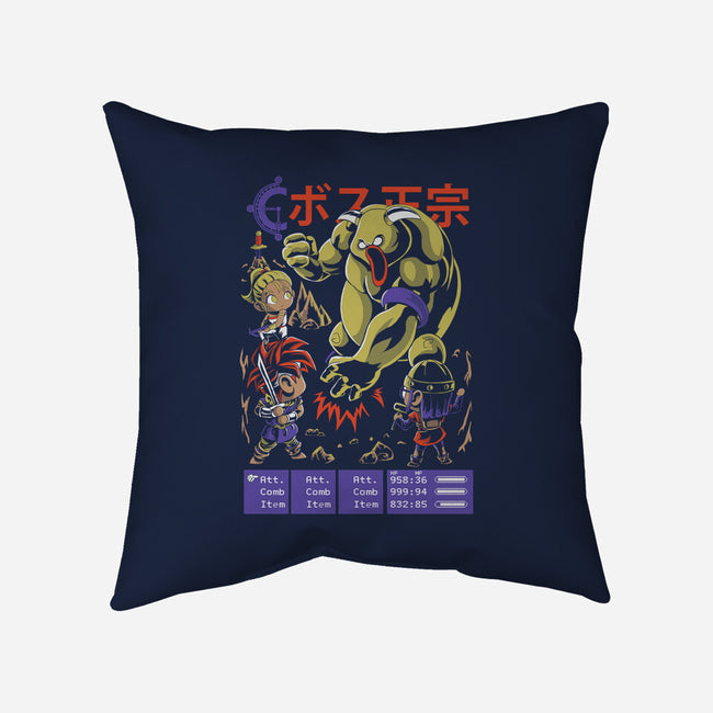 Boss Masa-none removable cover w insert throw pillow-Nihon Bunka