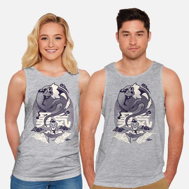 Facing The Challenge-unisex basic tank-Sketchdemao