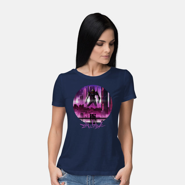 Eva Unit 01-womens basic tee-rondes