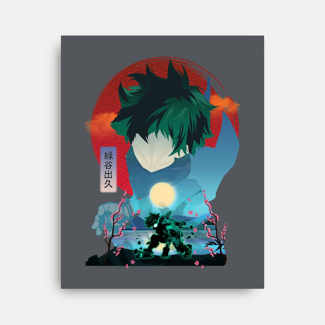 Midoriya Izuku-none stretched canvas-sacca