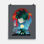 Midoriya Izuku-none matte poster-sacca