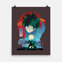 Midoriya Izuku-none matte poster-sacca