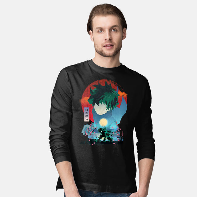 Midoriya Izuku-mens long sleeved tee-sacca