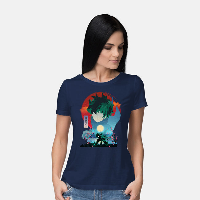 Midoriya Izuku-womens basic tee-sacca