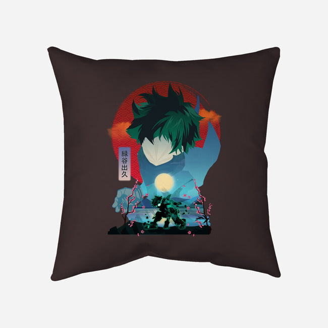Midoriya Izuku-none removable cover w insert throw pillow-sacca
