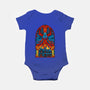 Stained Glass One-baby basic onesie-daobiwan
