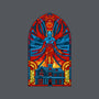 Stained Glass One-none removable cover w insert throw pillow-daobiwan