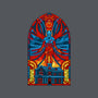 Stained Glass One-womens v-neck tee-daobiwan