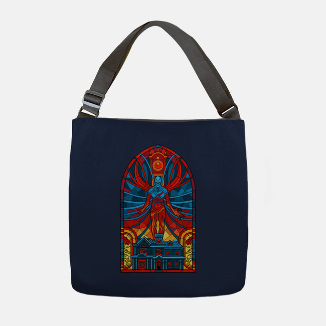 Stained Glass One-none adjustable tote bag-daobiwan