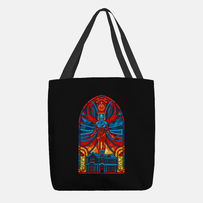 Stained Glass One-none basic tote bag-daobiwan