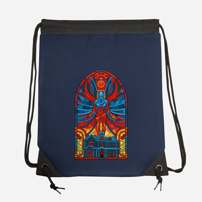 Stained Glass One-none drawstring bag-daobiwan