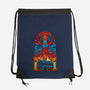 Stained Glass One-none drawstring bag-daobiwan