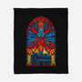 Stained Glass One-none fleece blanket-daobiwan