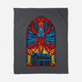 Stained Glass One-none fleece blanket-daobiwan