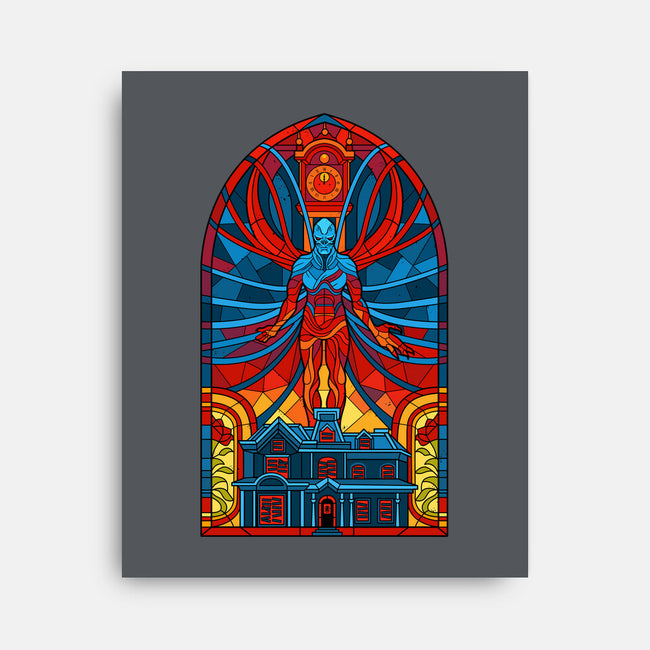 Stained Glass One-none stretched canvas-daobiwan