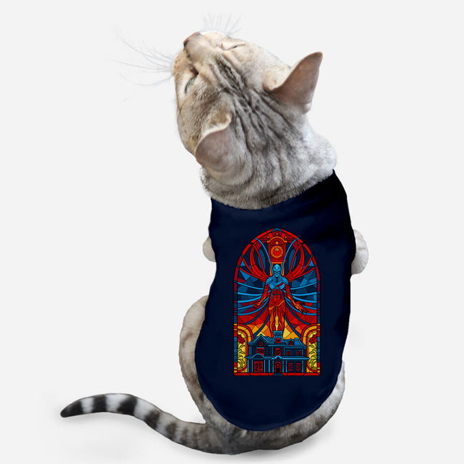 Stained Glass One-cat basic pet tank-daobiwan