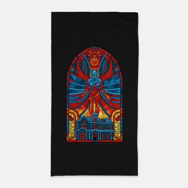 Stained Glass One-none beach towel-daobiwan