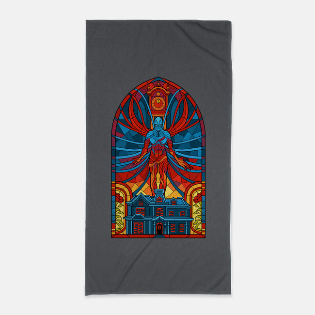 Stained Glass One-none beach towel-daobiwan