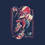 Guardian Echidna-none removable cover w insert throw pillow-Gazo1a