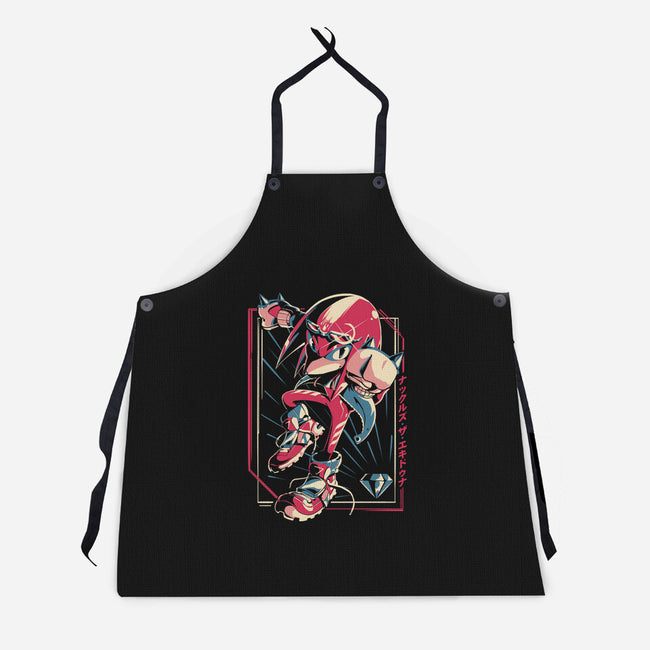Guardian Echidna-unisex kitchen apron-Gazo1a