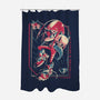 Guardian Echidna-none polyester shower curtain-Gazo1a