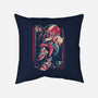 Guardian Echidna-none removable cover w insert throw pillow-Gazo1a
