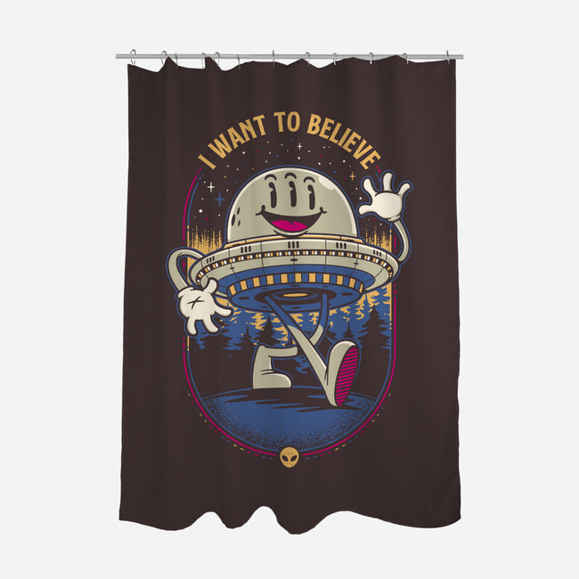 To Believe-none polyester shower curtain-StudioM6
