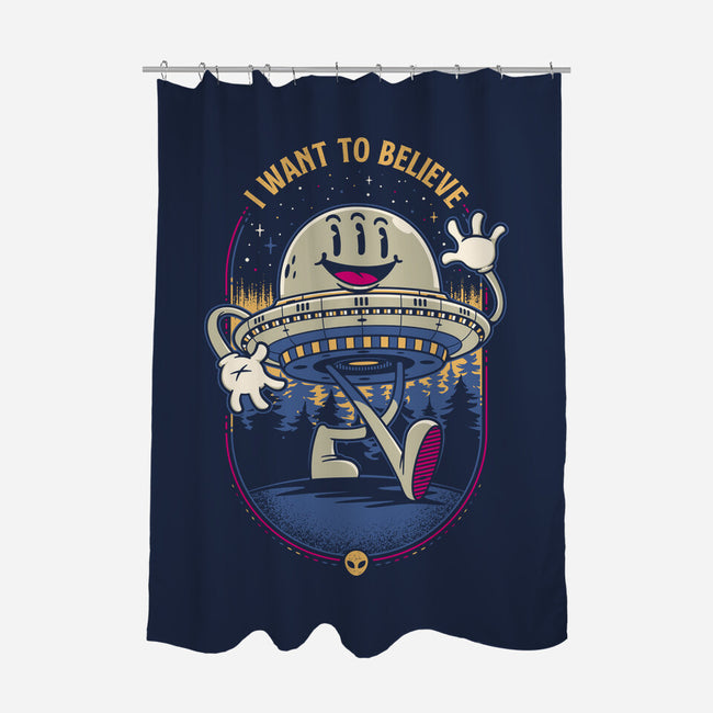 To Believe-none polyester shower curtain-StudioM6