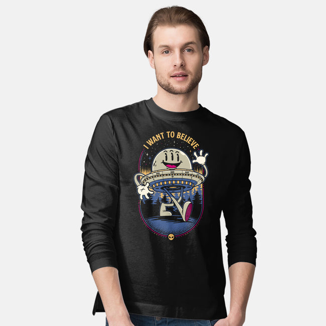 To Believe-mens long sleeved tee-StudioM6