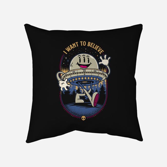 To Believe-none removable cover w insert throw pillow-StudioM6