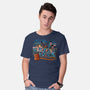 Welcome to the Knowby Cabin-mens basic tee-goodidearyan