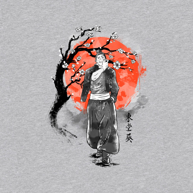 Todo At Sakura Tree-womens off shoulder sweatshirt-IKILO