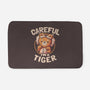 Careful I'm A Tiger-none memory foam bath mat-eduely