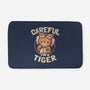 Careful I'm A Tiger-none memory foam bath mat-eduely