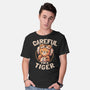 Careful I'm A Tiger-mens basic tee-eduely