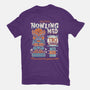 Wolfie's Howling Mad Tiki Lounge-womens fitted tee-Nemons