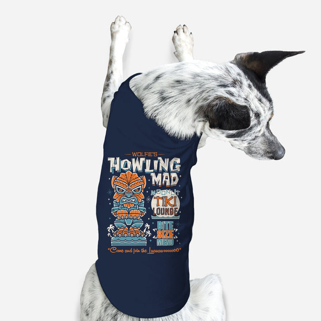 Wolfie's Howling Mad Tiki Lounge-dog basic pet tank-Nemons