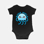 Jellyfish Free Hugs-baby basic onesie-NemiMakeit