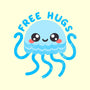 Jellyfish Free Hugs-none removable cover throw pillow-NemiMakeit