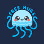 Jellyfish Free Hugs-none drawstring bag-NemiMakeit