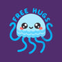 Jellyfish Free Hugs-none beach towel-NemiMakeit